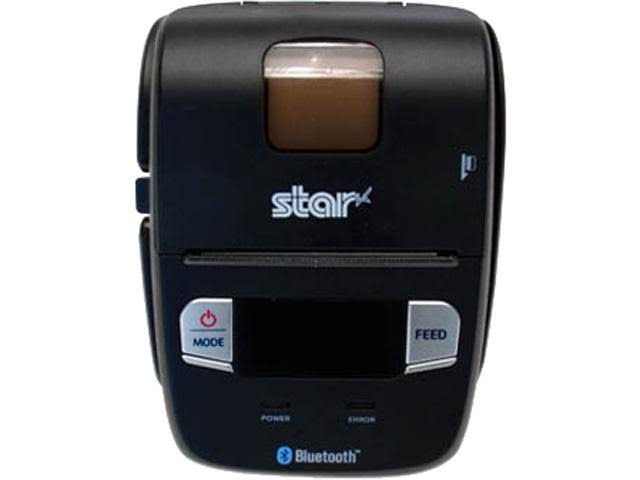 Portable Direct Thermal Receipt Printer Black R7909
