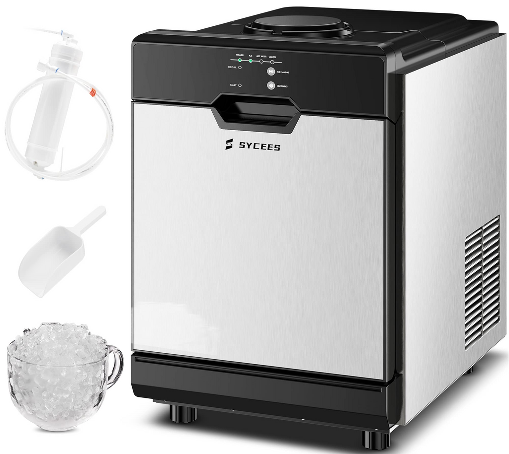 Portable Countertop Nugget Ice Maker, 55Lbs/24H, Self-Cleaning C86268
