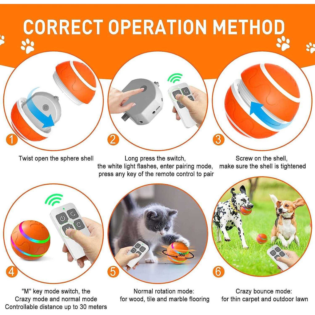 Interactive Dog Toys Ball N17656