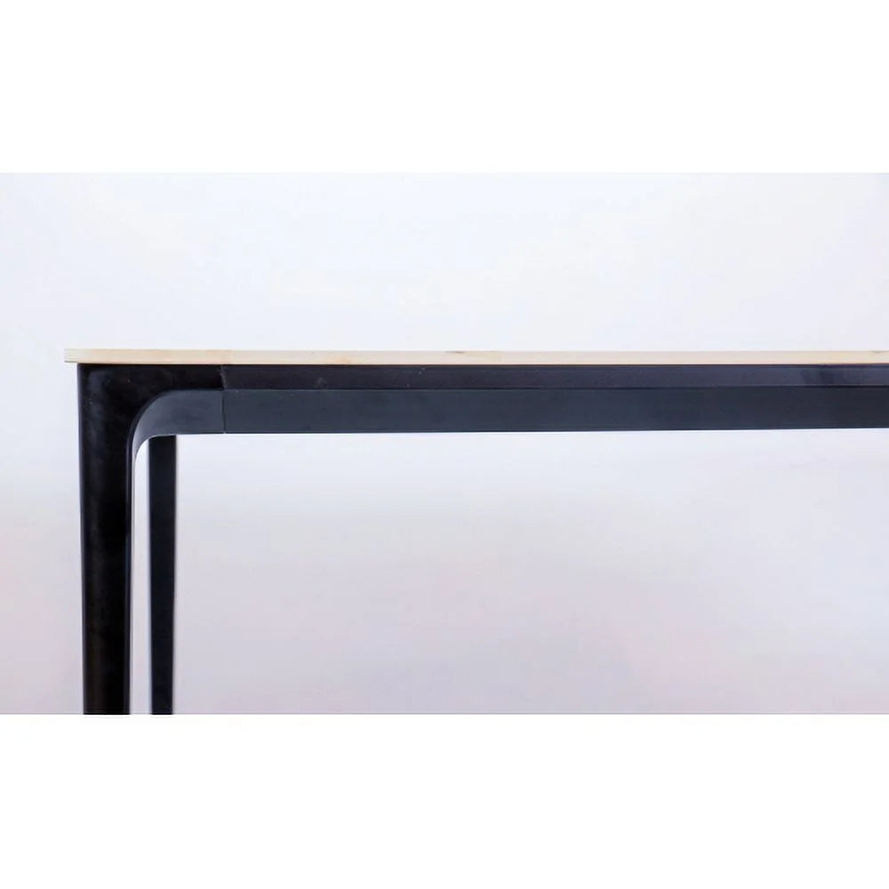 White Sintered Stone Dining Table 63 inch Z93268