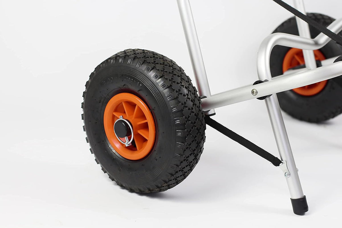 Kayak Cart Canoe Carrier Trolley with 10FT Strap and Inflatable Tires, Pack of 2 V517