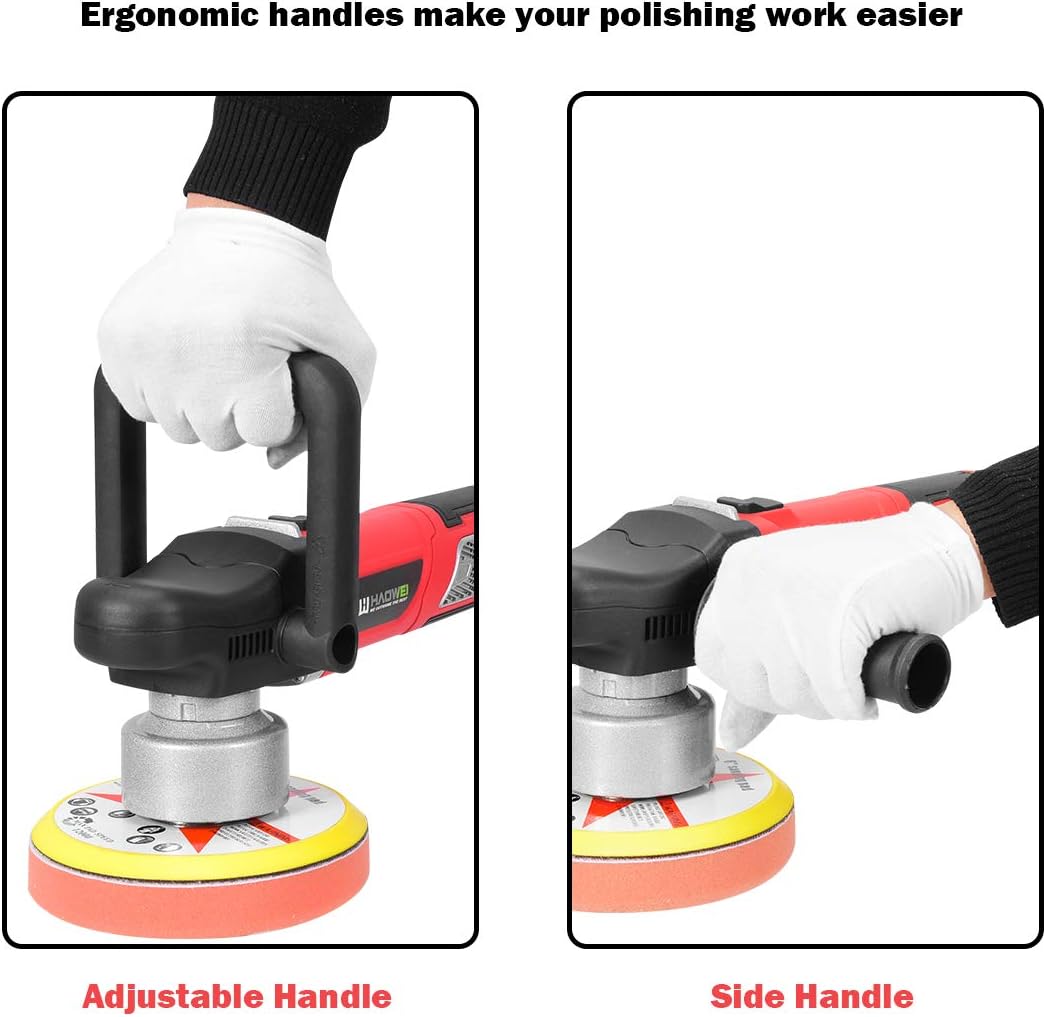Random Orbital Polisher Dual-Action Sander Buffer Kit (6 inch) U40645