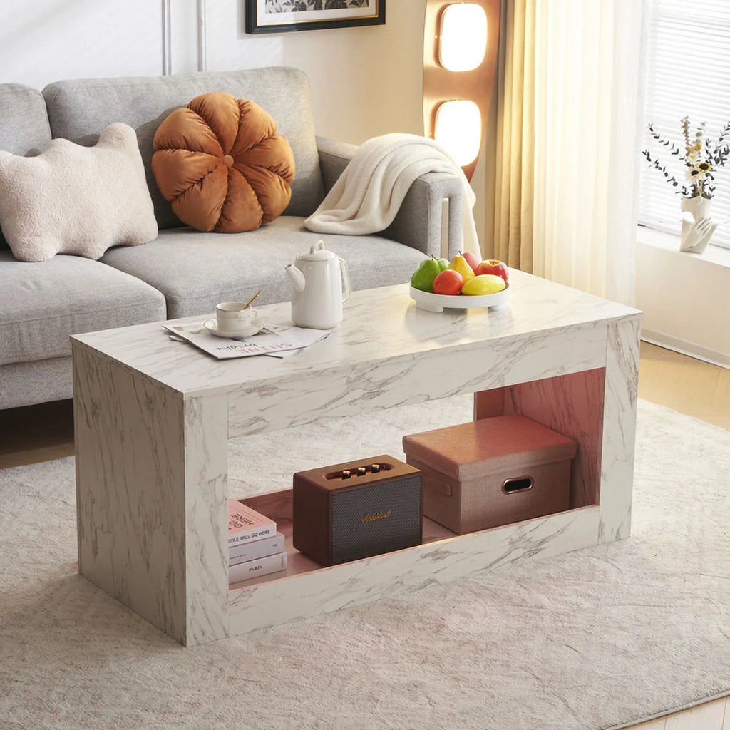 Coffee Table with Storage and Drawers W1586