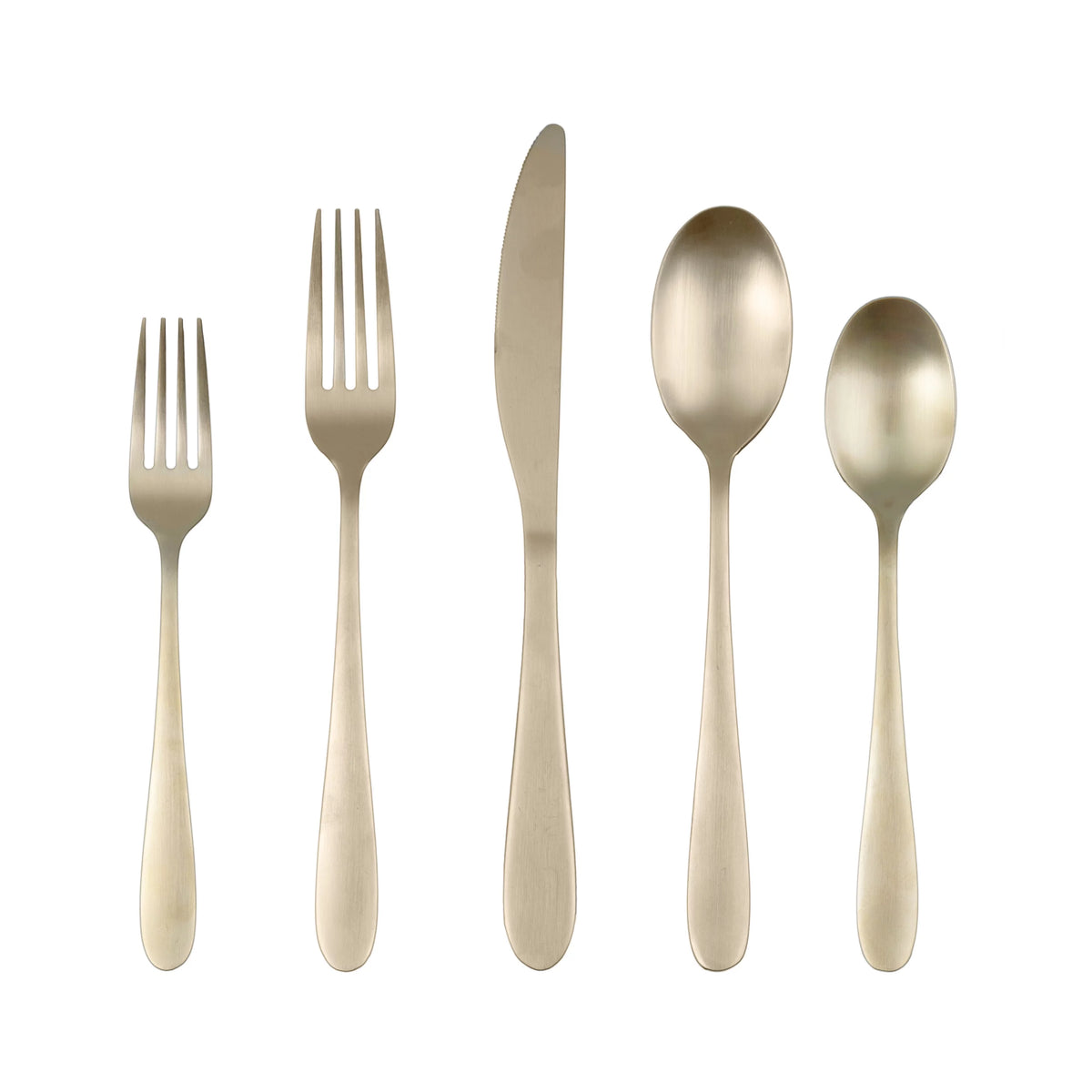 Black 20-Piece Flatware Set D46852