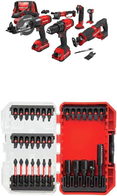 Cordless Drill Combo Kit, 7 Tool D20815