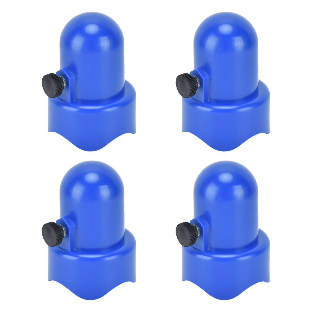 Blue Trampoline Enclosure Pole Cap with Screw G133267
