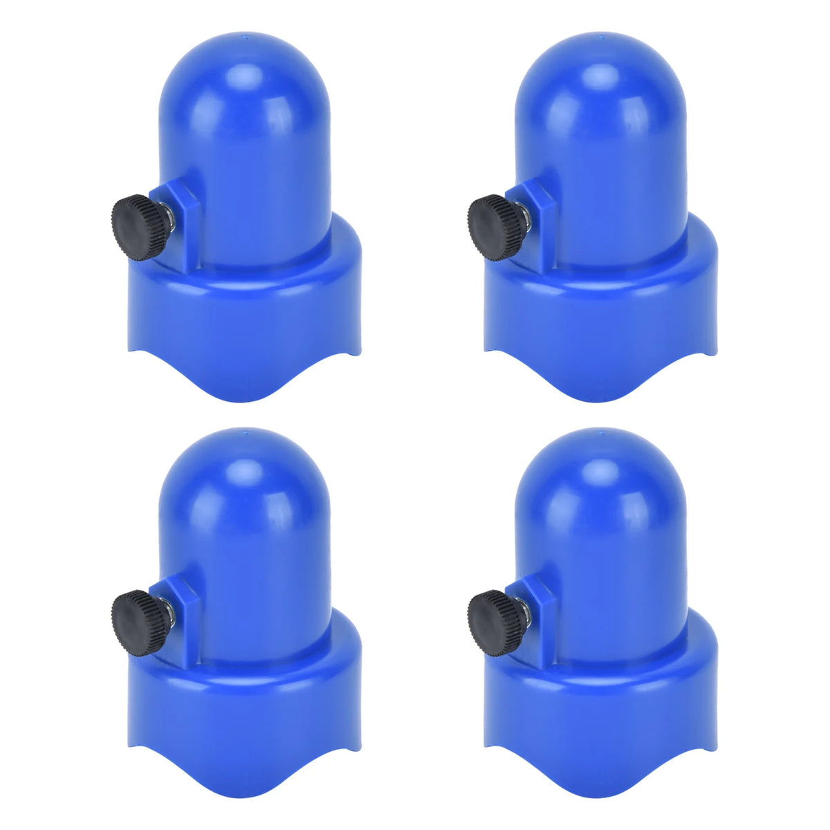 Blue Trampoline Enclosure Pole Cap with Screw G133267