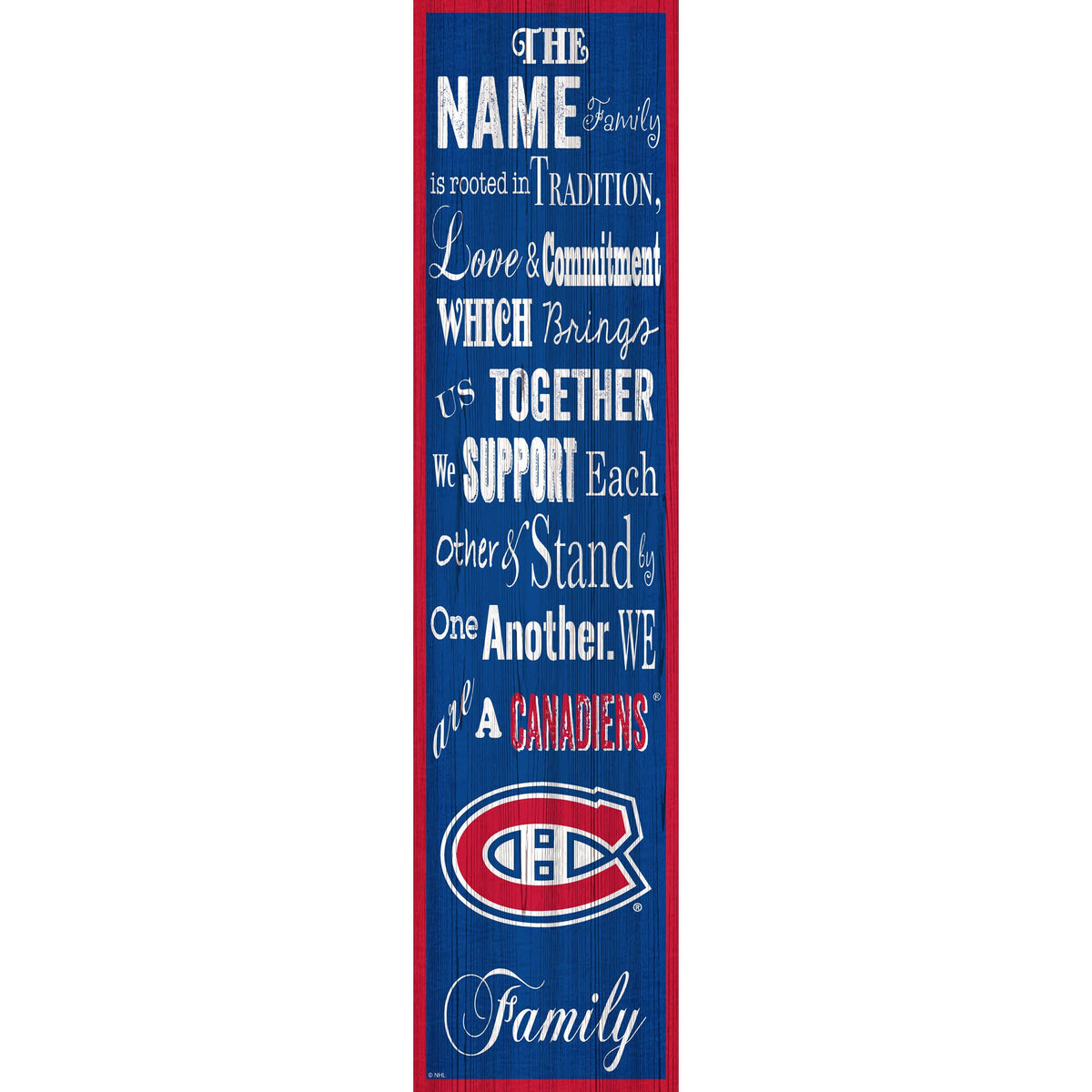 Personalized Family Banner Sign H859838