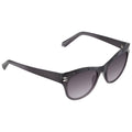 Shiny Grey Gradient Smoke Sunglasses M684