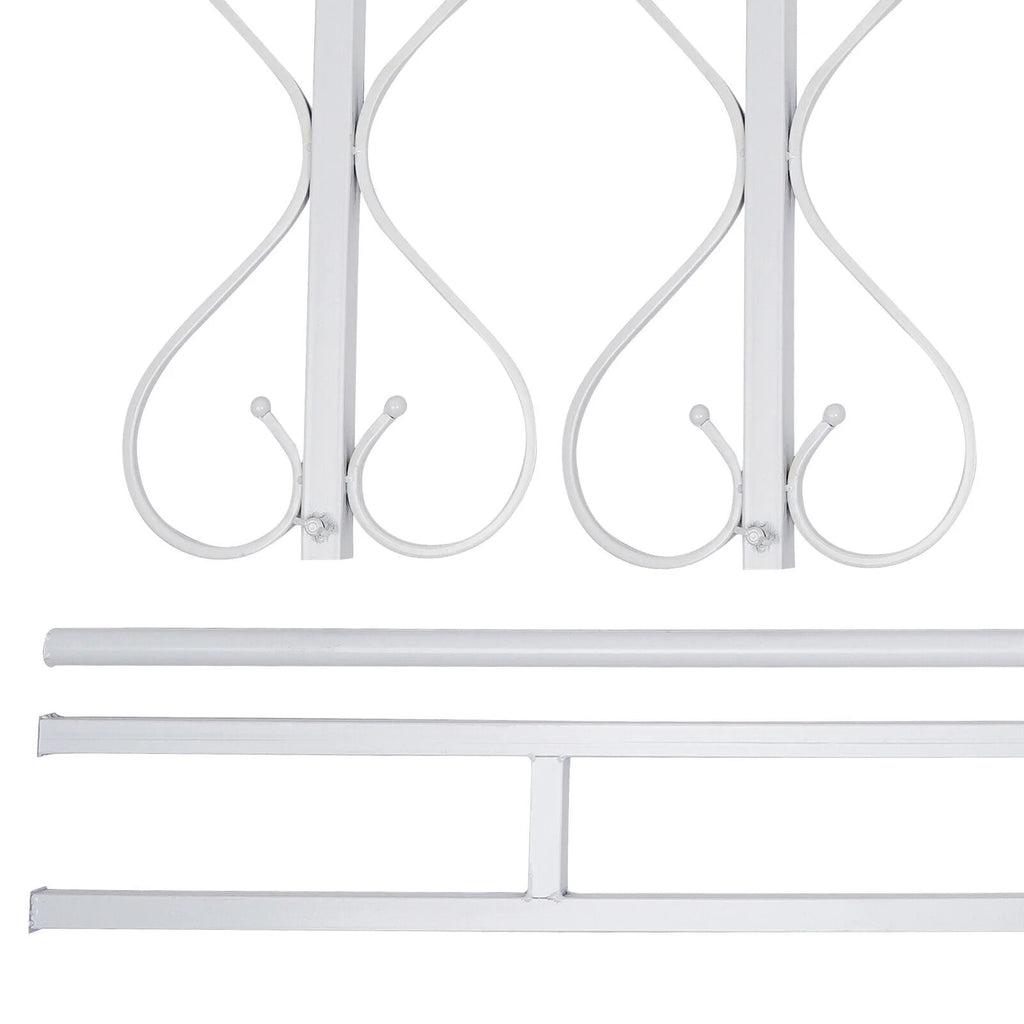 White Metal Garment Rack Clothing Stand G849