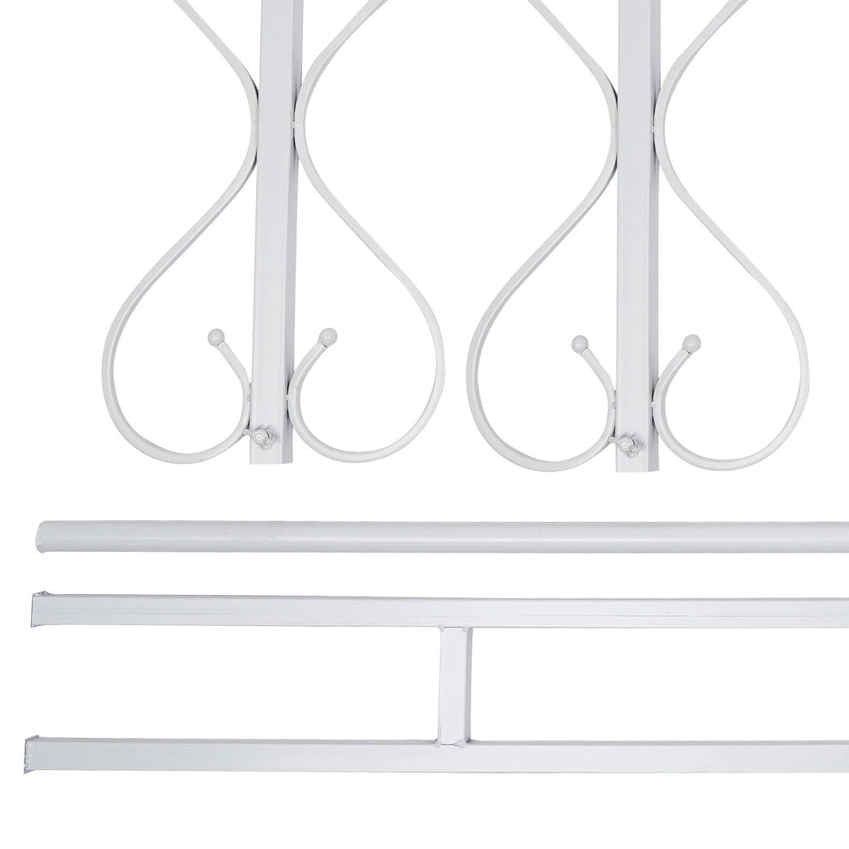 White Metal Garment Rack Clothing Stand G849