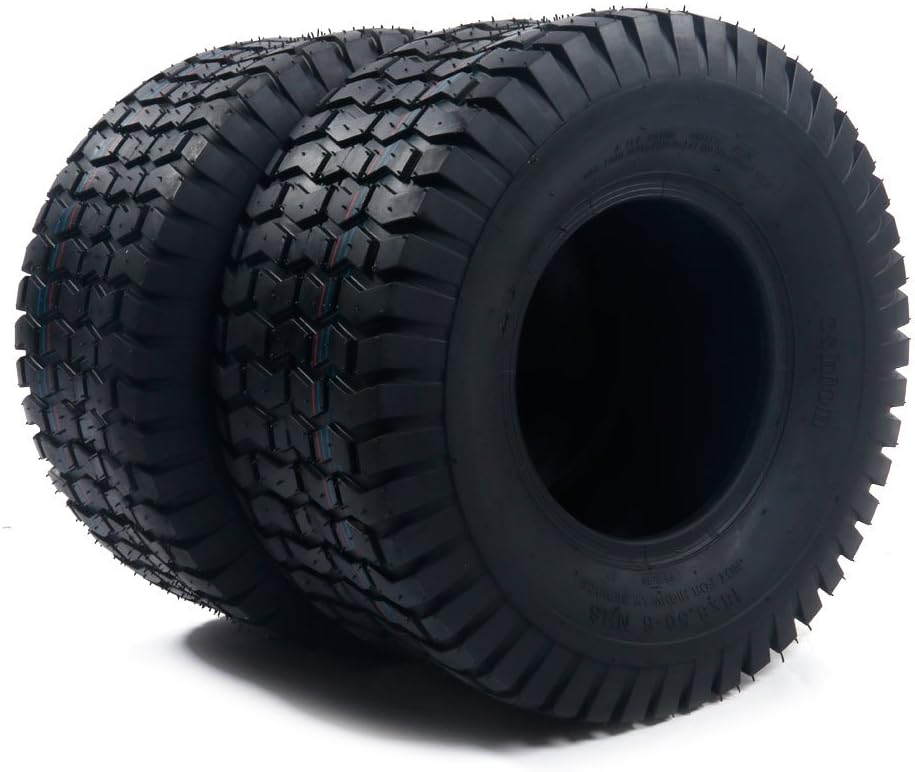 Set of 2 18x8.50-8 4 PR Turf Tires Tubeless Tire I6983