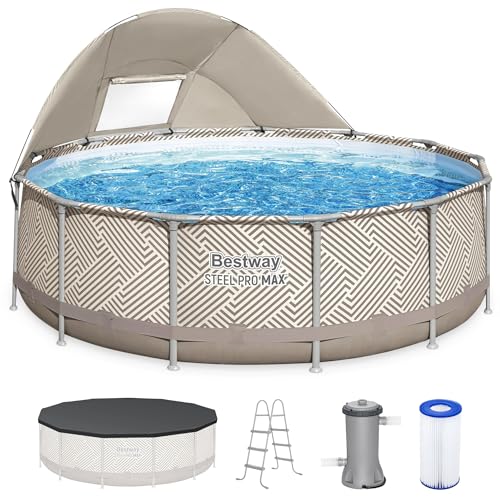 14' x 42" Round Above Ground Swimming Pool Set with Filter Pump P12466