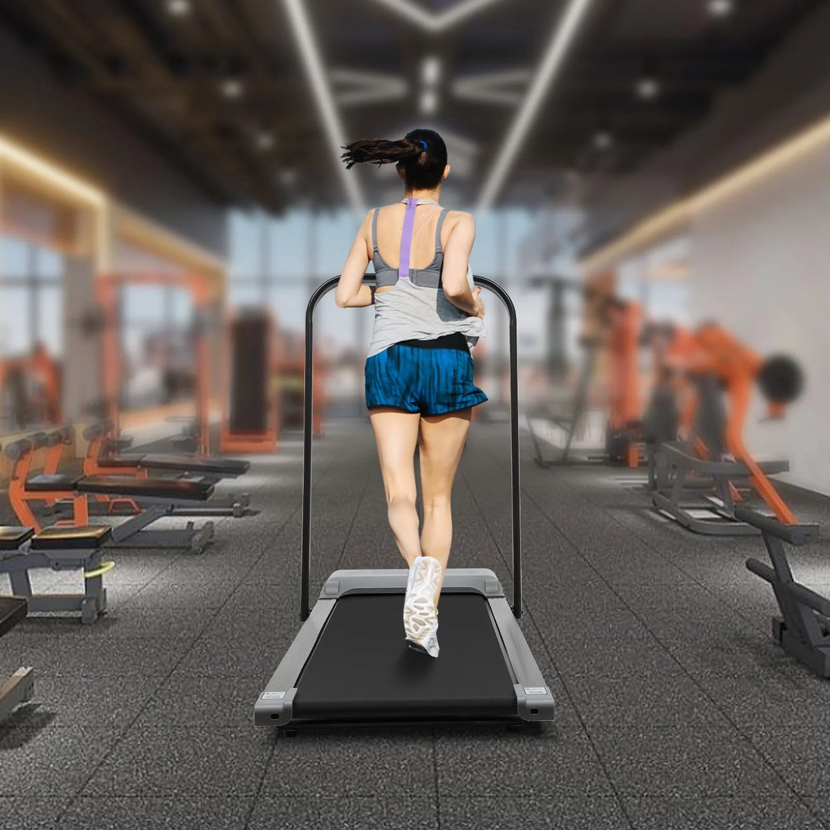 2 in 1 LED Folding Treadmill A3505