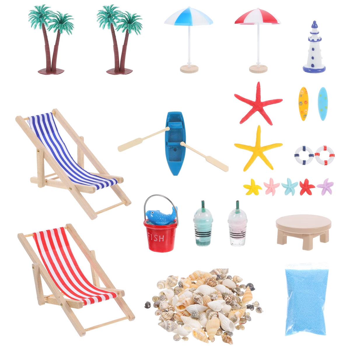 Mini Beach Suit Dollhouse Furniture Toy Y288