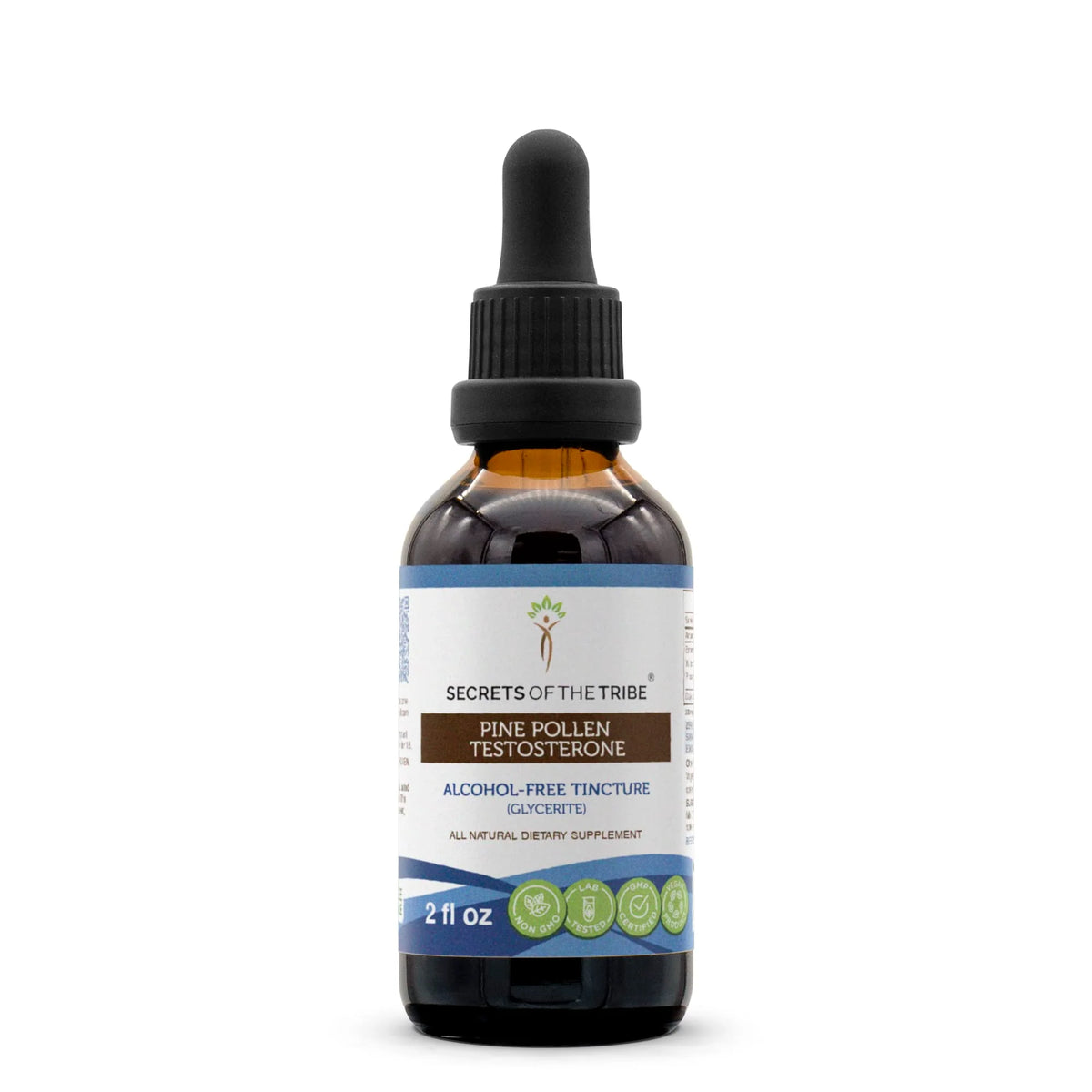 Alcohol-Free Pine Pollen Extract Tincture 2 FL OZ C879