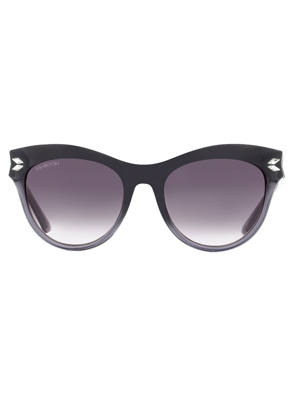 Shiny Grey Gradient Smoke Sunglasses M684