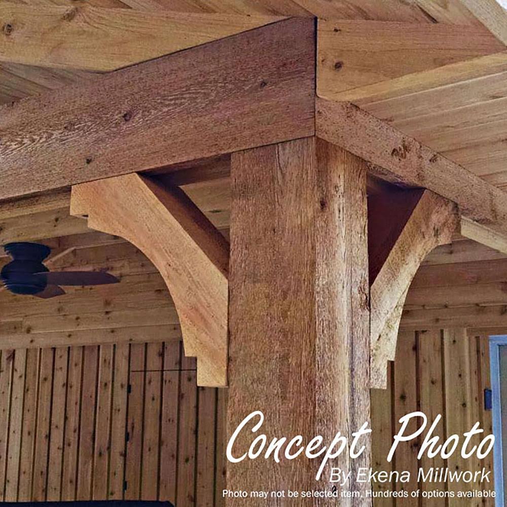 Rough Sawn Brace, Western Red Cedar O137113
