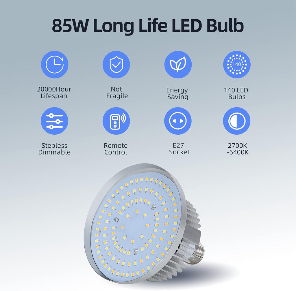 Softbox Continuous Photography Lighting Kit with 2 Soft Boxes and 2 LED Bulbs P6764