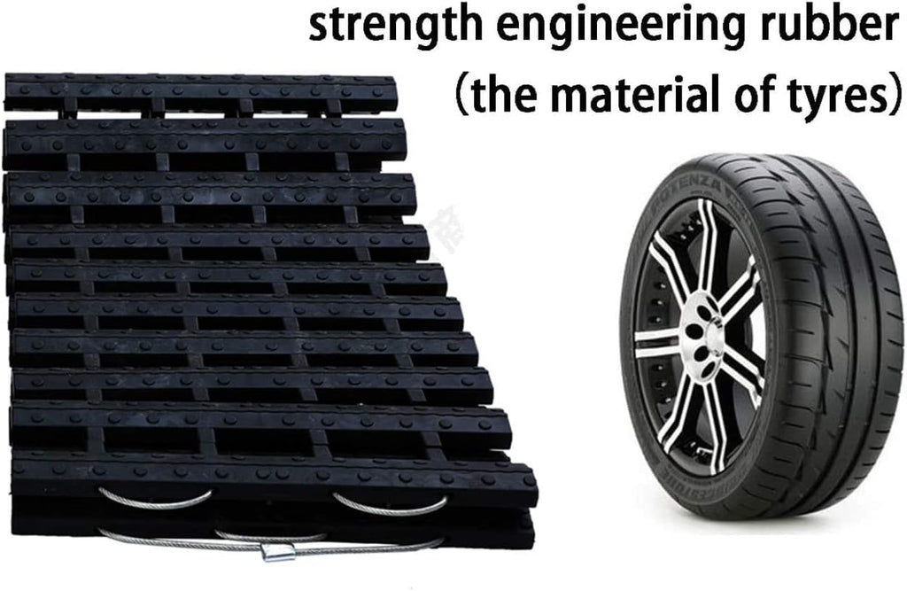 2pcs*27.6in Tire Traction Mat E507