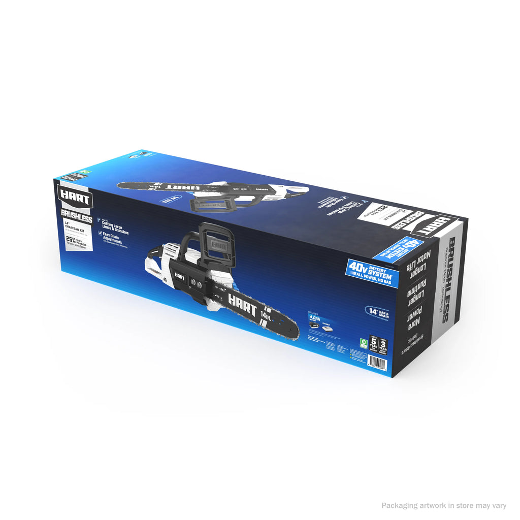 14-inch Battery-Powered Brushless Chainsaw Kit B67897