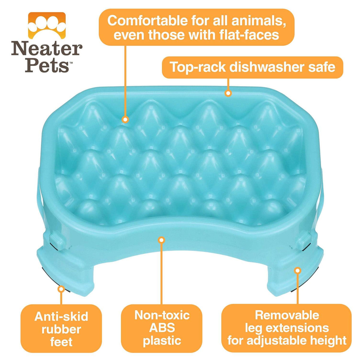 Raised Slow Feeder Dog Bowl R995287