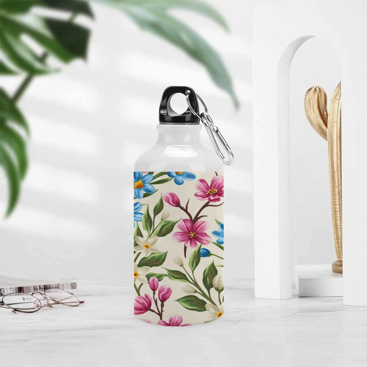 400ml Sport Aluminum Water Bottle with Twist Cap W18049