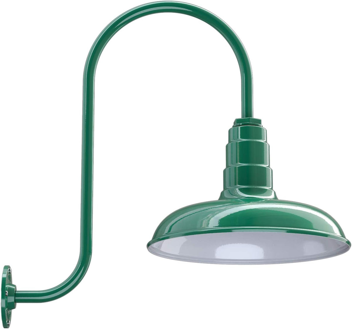 Galvanized Outdoor Barn Light with Dusk to Dawn Sensor A52341