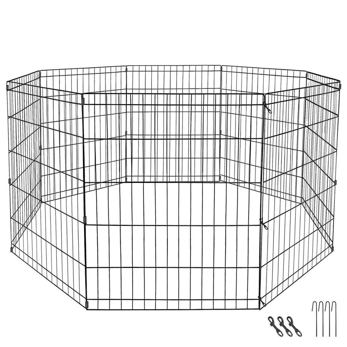 Foldable Dog Playpen 8 Panels I18330