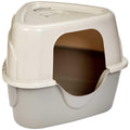 Hooded Corner Cat Litter Box S69724