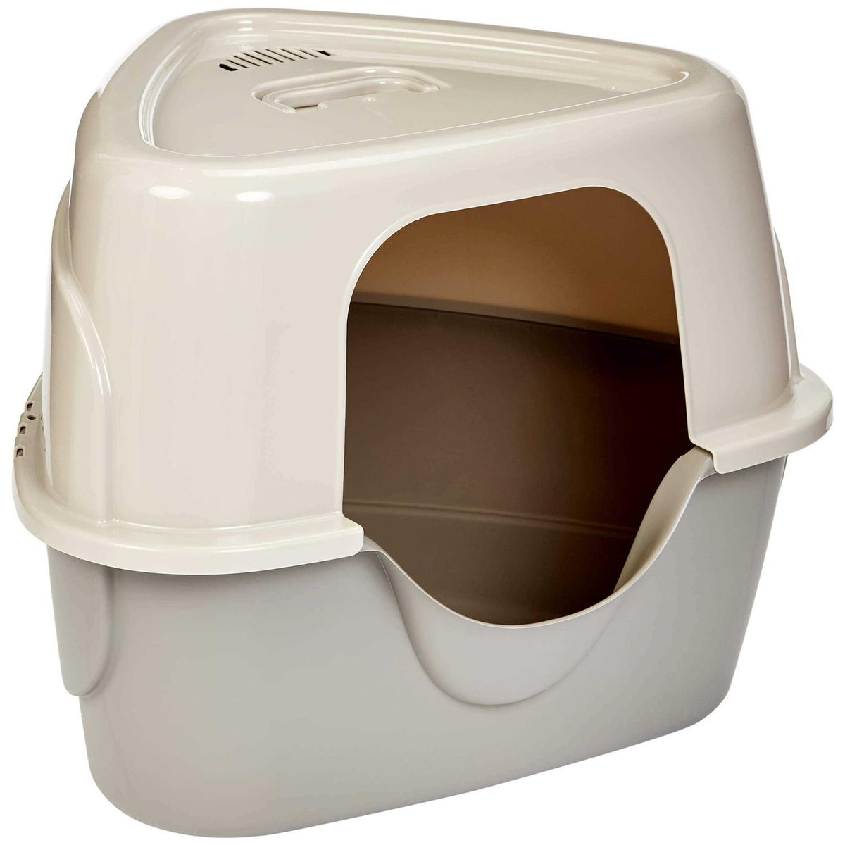 Hooded Corner Cat Litter Box S69724