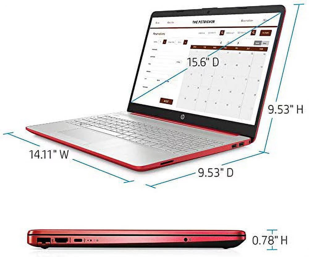 15.6" HD Display Intel Quad-Core 8GB RAM 512GB SSD Windows 10 Pro Laptop W198403