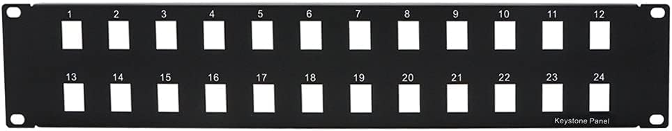 24 Port Blank Patch Panel H99807