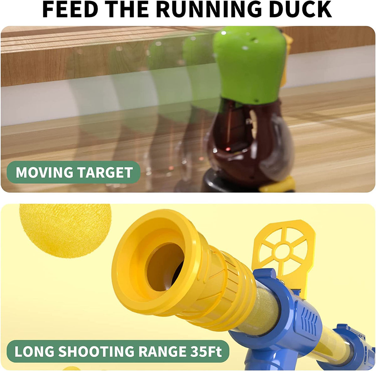 Electric Movable Target Duck Shooting Toy B2393
