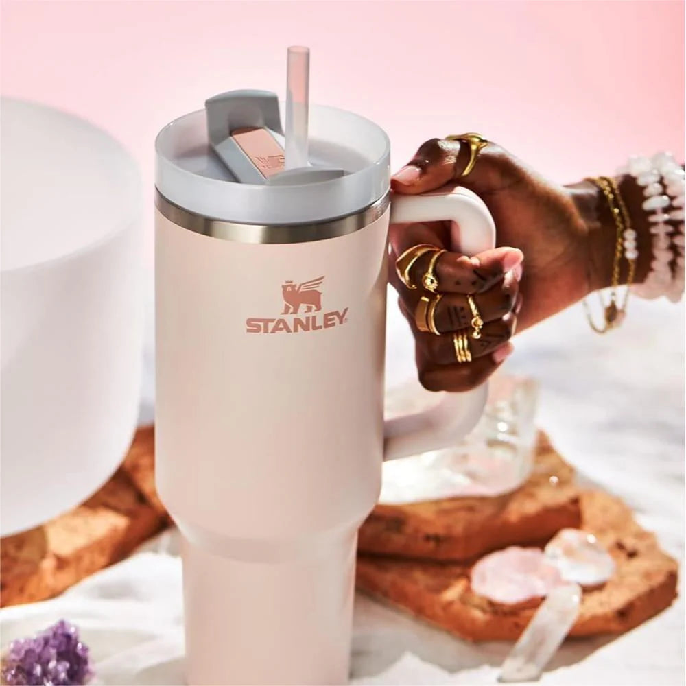 40oz Stainless Steel Vacuum Insulated Tumbler with Lid and Straw M536383