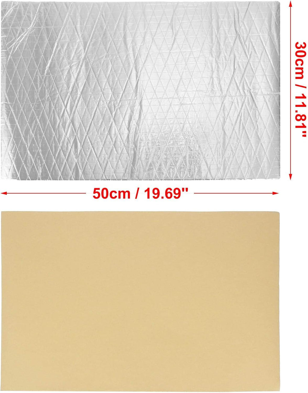 18pcs 10mm Car Sound Deadener Insulation Mat J272945
