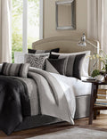 Black 7 Piece Cal King Comforter Set R580621