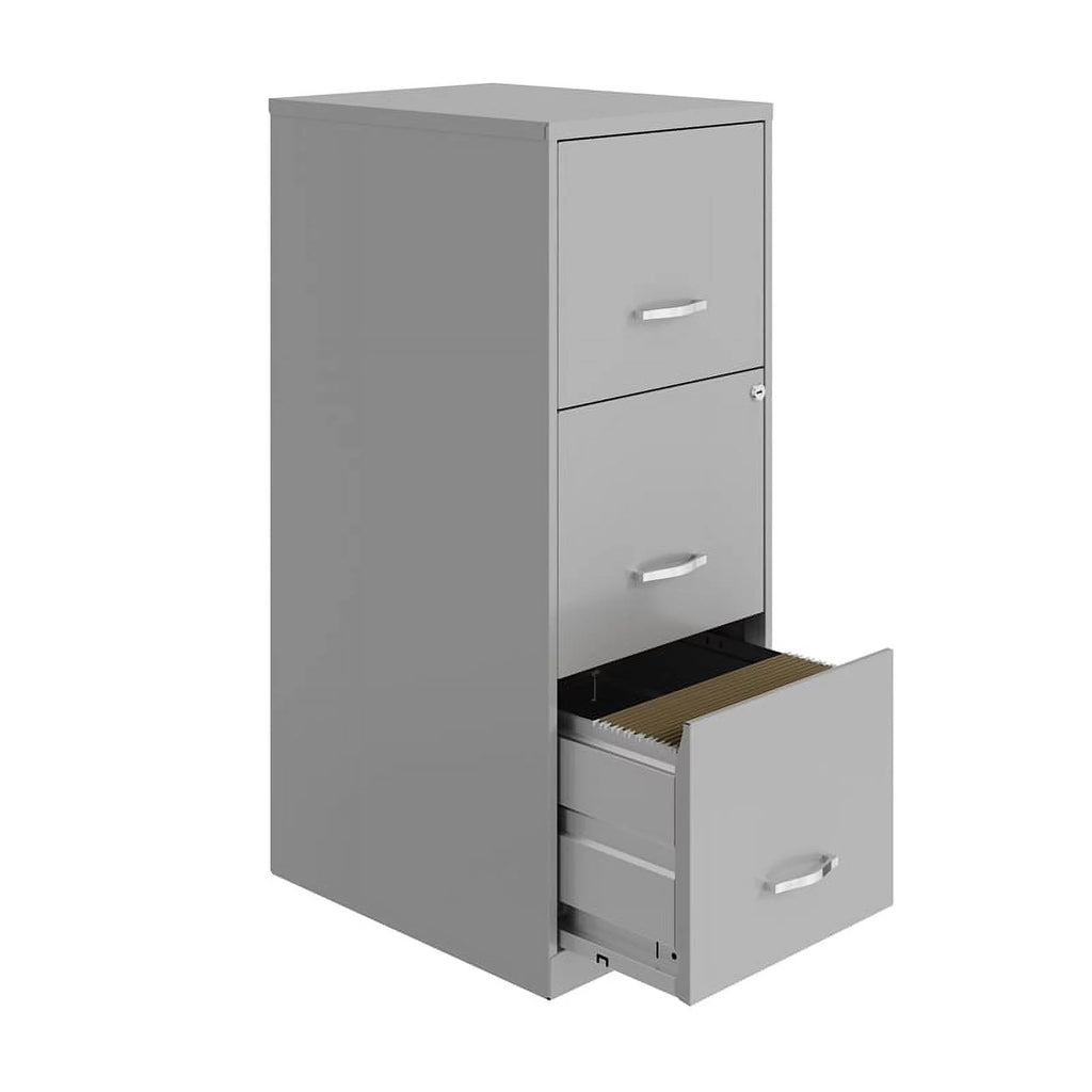 3 Drawer Metal File Cabinet with Lock I637