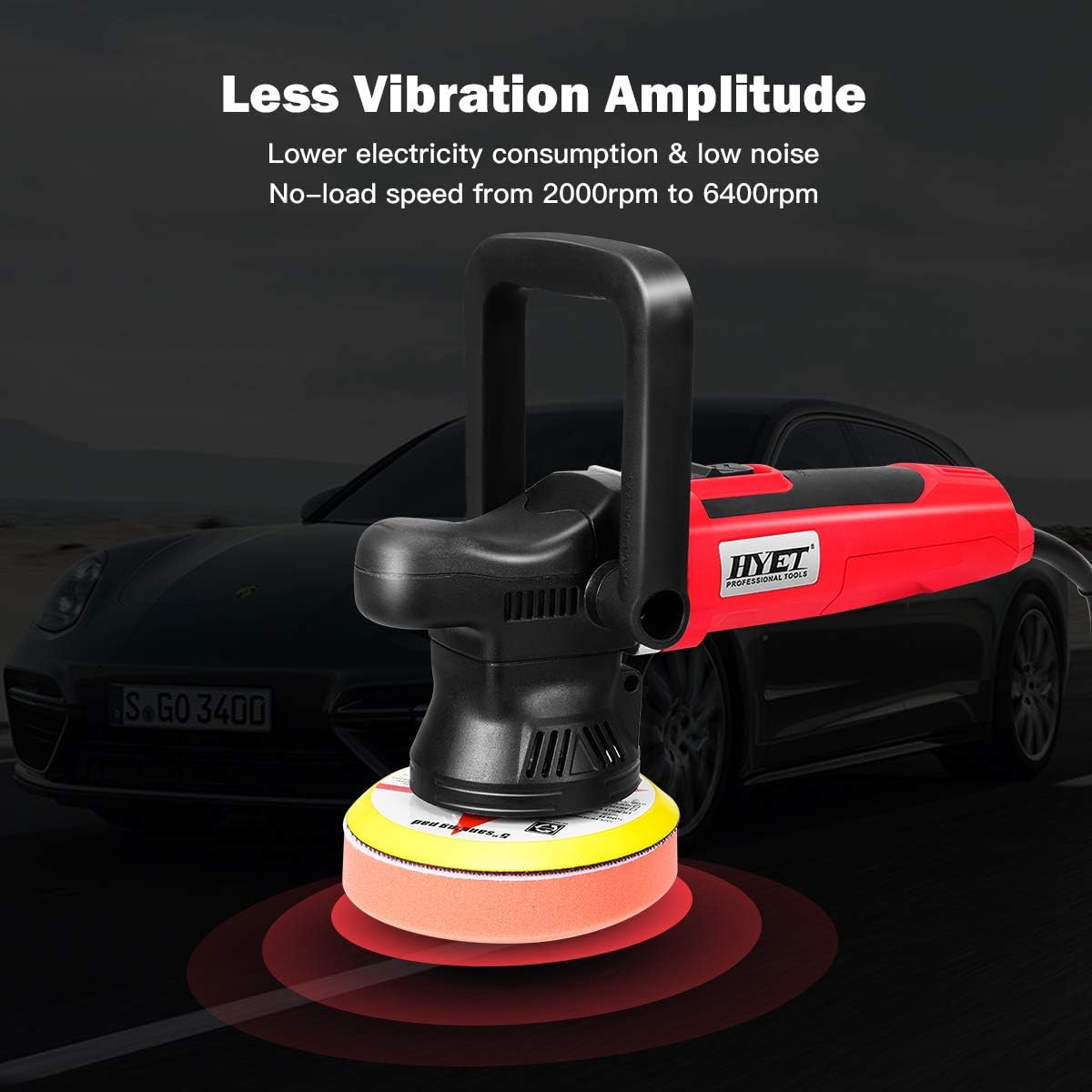 Random Orbital Polisher Dual-Action Sander Buffer Kit (6 inch) U40645