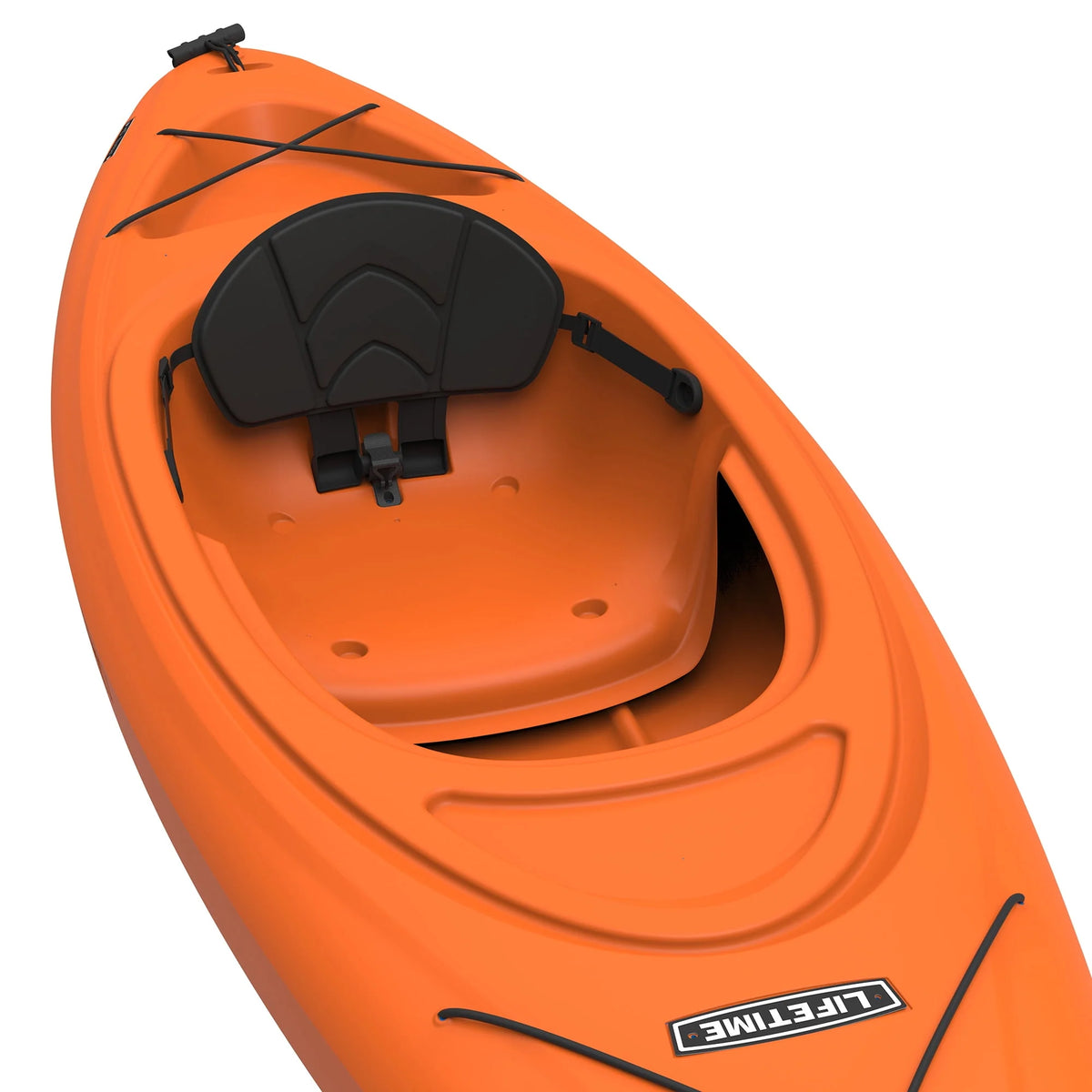 Orange 8 ft Sit-In Kayak C80032