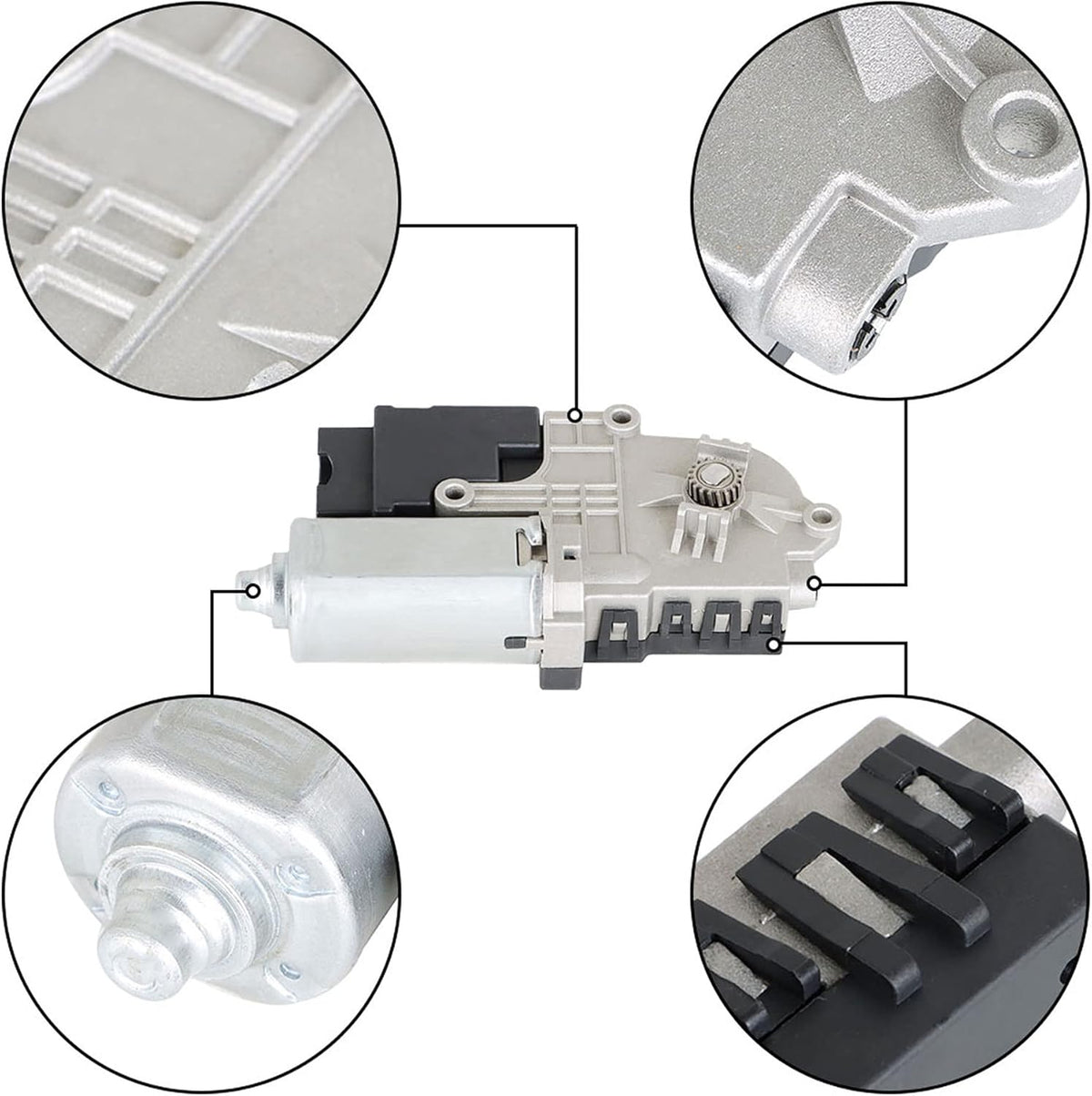 Sunroof Moon Roof Motor Pack of 2 B537399