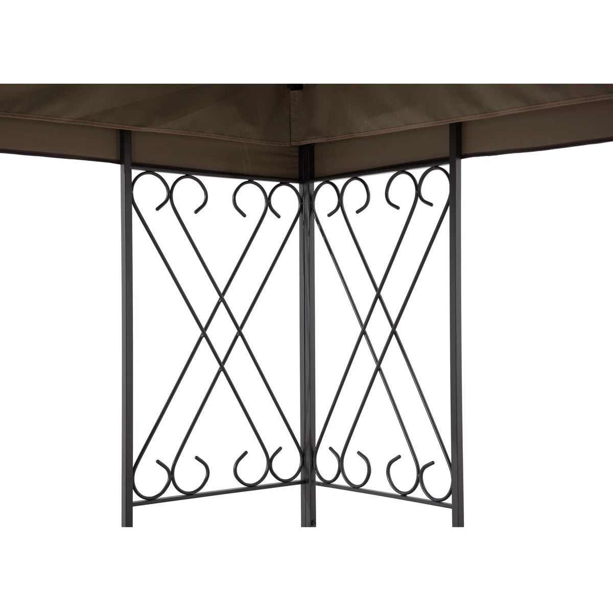 10 x 12 ft. 2 Tiered Steel Gazebo G160