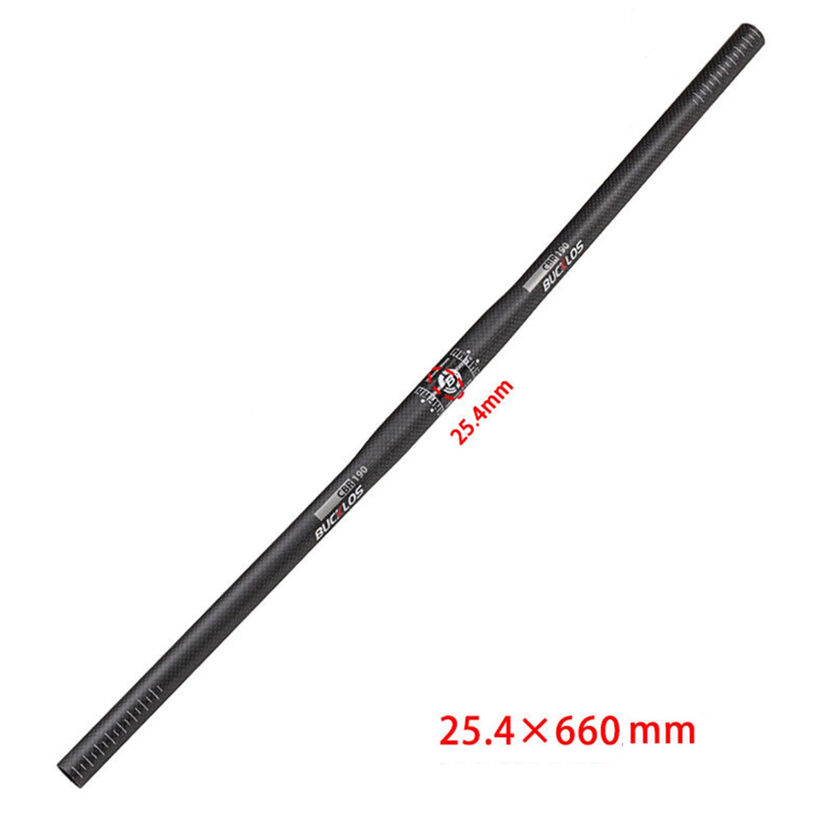 Aluminum Alloy Flat Riser Handlebar Z593