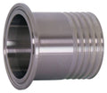 Valve 316L Stainless Steel Sanitary Rubber Hose Adapter T5961