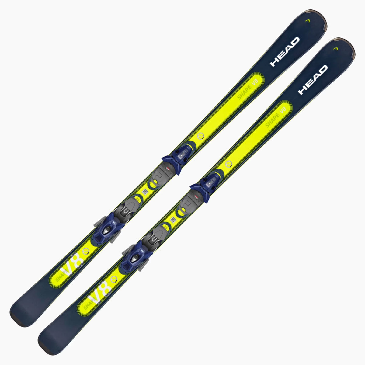 Head Shape e-V8 Ski with PR 11 GW Binding T3681