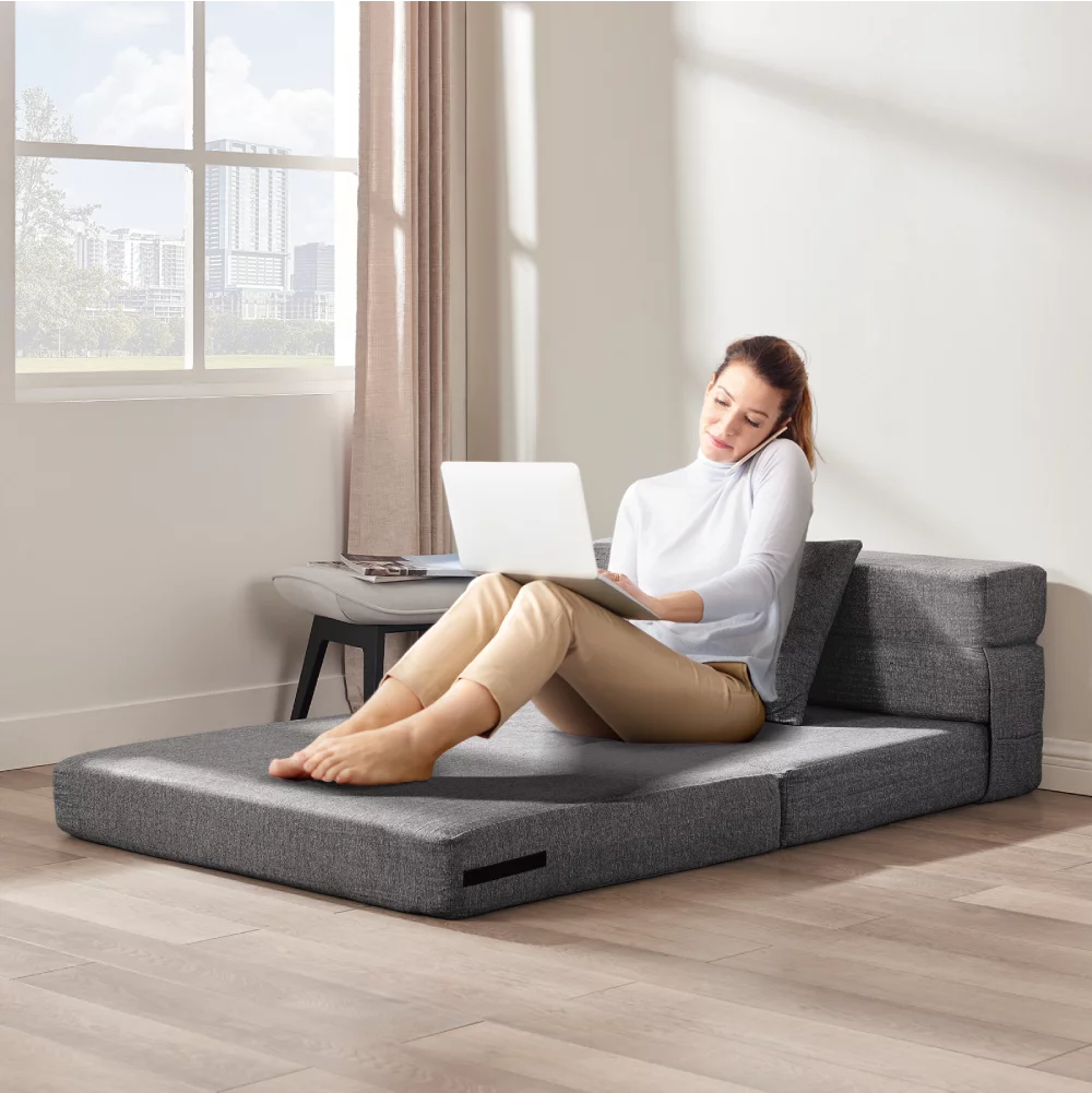 Adjustable Memory Foam Folding Sofa Bed D23433
