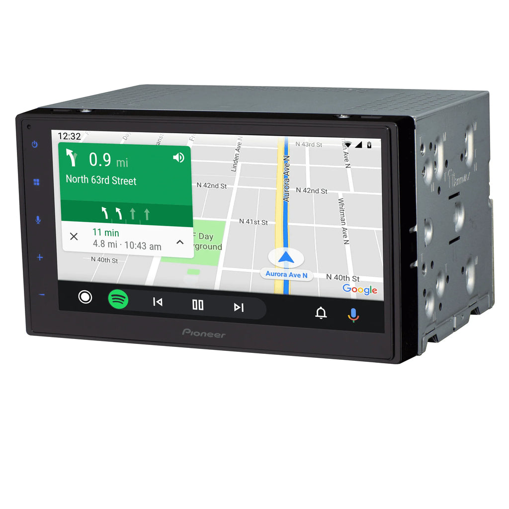 Double Din Digital Media Receiver with 6.8 Touchscreen and Bluetooth Z2428