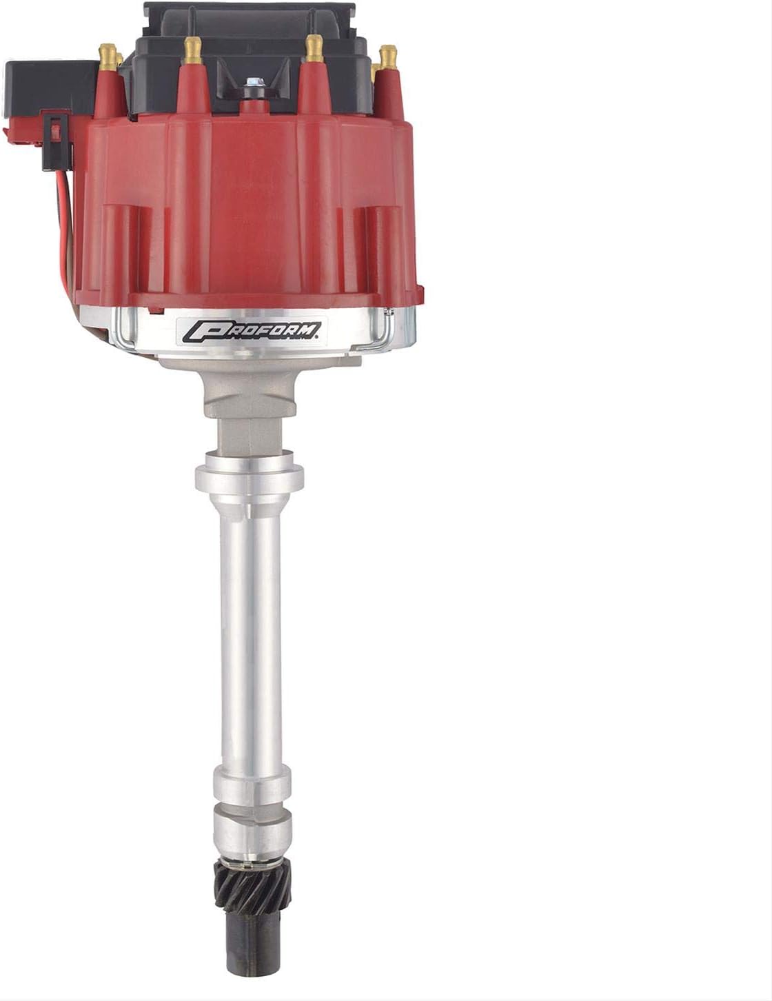 Mechanical Lockout HEI Racing Distributor with Steel Gear and Red Cap L7656