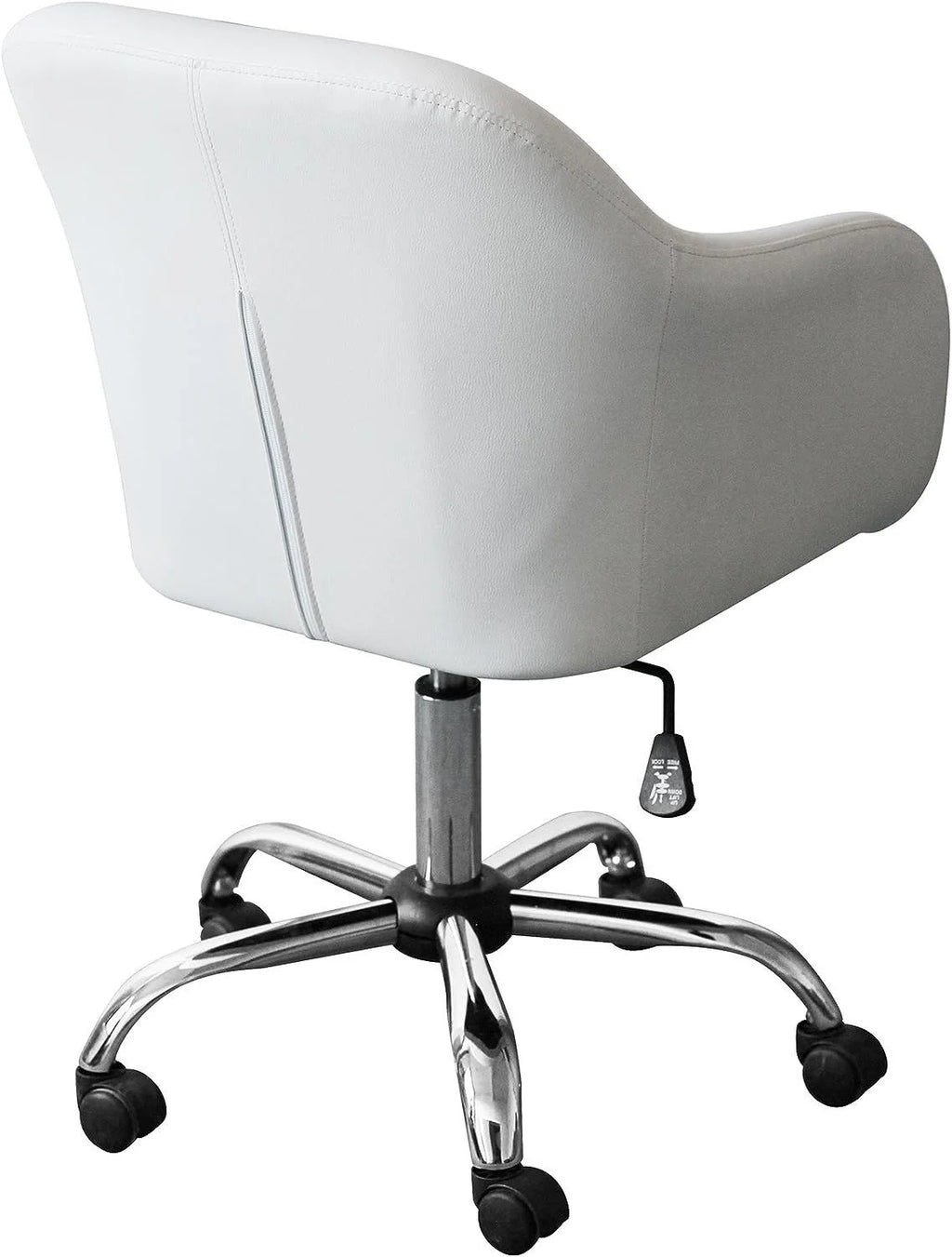 White Mid Back Desk Chair A99615