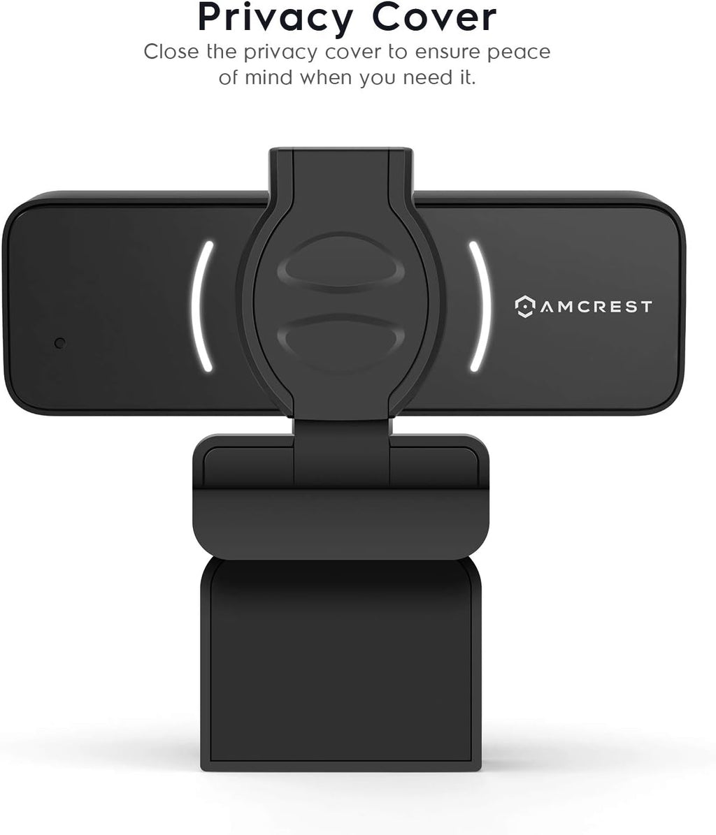 1080P Webcam with Microphone & Privacy Cover, USB Camera, Wide Angle Lens Z94657